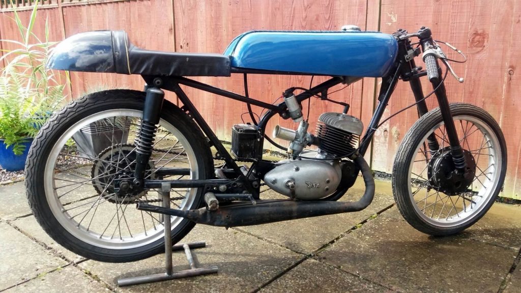 pastel blue bike with basket