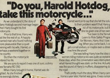 1973 Yamaha RD350 Ad
